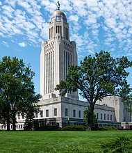 A Nebraska mother and her daughter are facing charges in an abortion-related case that involved police obtaining their Facebook messages. The Nebraska State Capitol is pictured here.
Mandatory Credit:	Adobe Stock