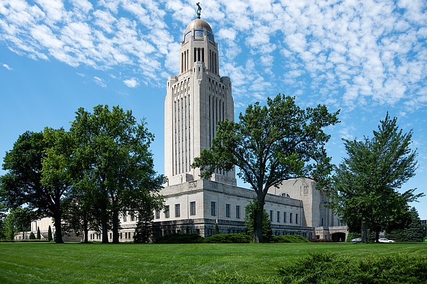 A Nebraska mother and her daughter are facing charges in an abortion-related case that involved police obtaining their Facebook messages. The Nebraska State Capitol is pictured here.
Mandatory Credit: Adobe Stock
