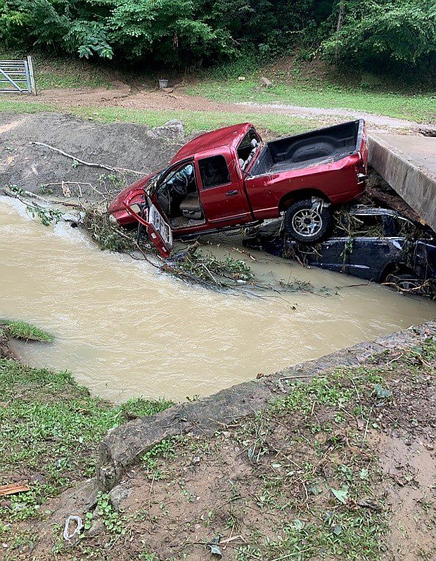 Gabriel Hensley, a father of five who stopped to help an injured driver and was later swept away by floodwaters himself was found dead this week.
Mandatory Credit:	Courtesy Macy Hensley