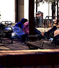 A growing homeless population has Asheville leaders planning for cold winter nights.
Mandatory Credit:	WLOS