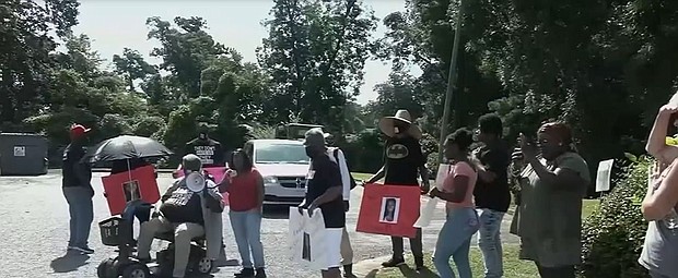 Civil rights icon Rev. Al Sharpton is expected to deliver the eulogy at the funeral for Brianna Grier, a 28-year-old woman who died after an encounter with Hancock County deputies.
Mandatory Credit:	WGCL