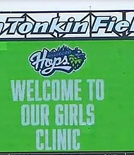 The Hillsboro Hops is teaching the history of women in sports at free girl's youth camp.
Mandatory Credit:	KPTV