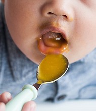 Homemade baby food contains as many toxic heavy metals as store-bought brands, a new investigation found.
Mandatory Credit:	Karl Tapales/Moment RF/Getty Images