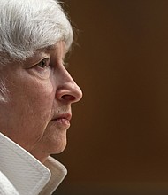 Treasury Secretary Janet Yellen pictured here, on Capitol Hill on June 7 directed the Internal Revenue Service not to use any of the new funding allocated in the Democrats' new health care and climate bill to increase the number of audits of Americans making less than $400,000 a year, according to a copy of the letter obtained exclusively by CNN.
Mandatory Credit:	Alex Wong/Getty Images