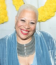 Actress and director Denise Dowse, here pictured in Los Angeles in 2017, is hospitalized with viral meningitis.
Mandatory Credit:	Greg Doherty/Getty Images