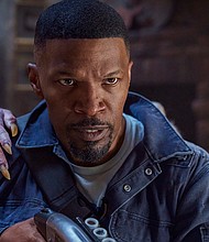 Jamie Foxx in the Netflix action-comedy 'Day Shift.'
Mandatory Credit:	Parrish Lewis/Netflix