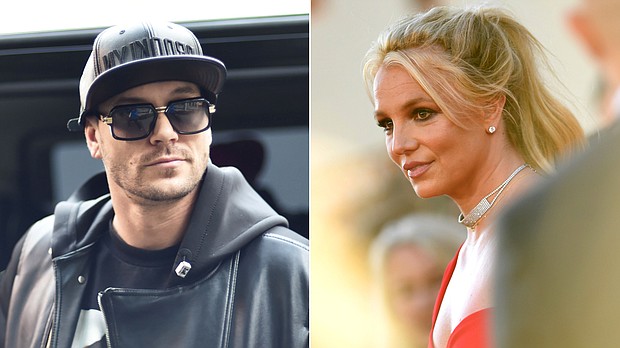 An attorney for Britney Spears (right) has released a statement about a series of videos posted on social media ​by the singer's ex-husband, Kevin Federline​.
Mandatory Credit:	Getty Images