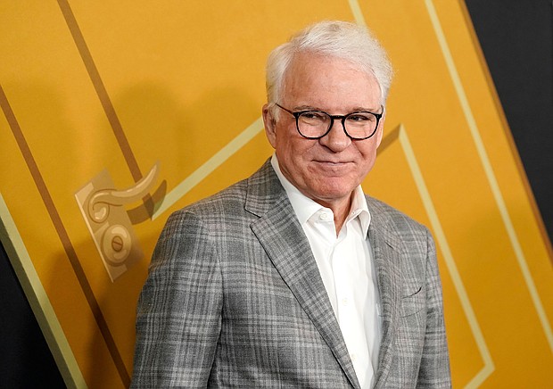 Steve Martin isn't interested in retiring from showbiz entirely, he said in a new Hollywood Reporter interview, but he will consider slowing down once "Only Murders in the Building" ends.
Mandatory Credit:	Chris Pizzello/Invision/AP