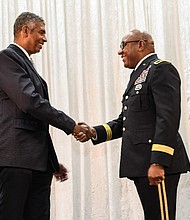 General (Ret.) Vincent K. Brooks and Major General Isaac Johnson, Jr.