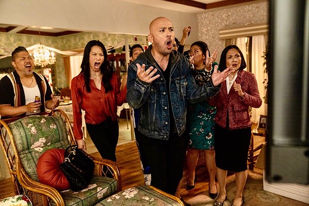 Jo Koy and the cast of Easter Sunday