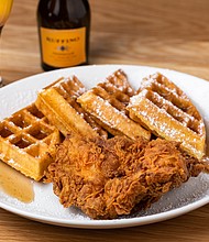 Katz's Deli and Bar's Chicken and Waffles