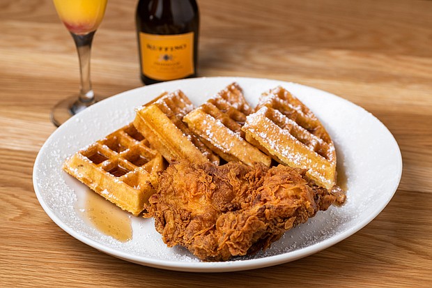 Katz's Deli and Bar's Chicken and Waffles