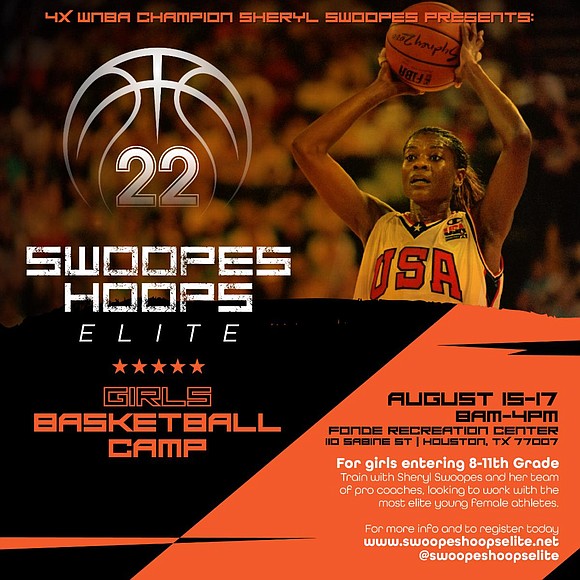 4X WNBA Champion, 3X Olympic Gold Medalist, Hall of famer and legend Sheryl Swoopes hosts her first all-girls elite basketball …