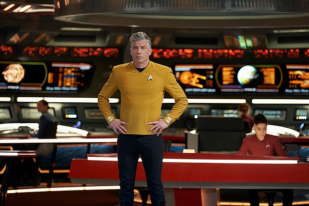 Starting in September, Walmart+ subscribers will have access to Paramount+'s wide array of content including a new Star Trek series. Anson Mount is pictured here in "Star Trek: Strange New Worlds."
Mandatory Credit:	Marni Grossman/Paramount+/CBS