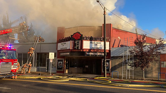 Inferno Ravages the Roseway Theater