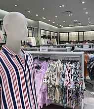 In July, US retail sales were flat compared to the previous month, the Census Bureau reported on August 17. A customer shops at an H&M store at Southland Mall on June 29 in Hayward, California.
Mandatory Credit:	Justin Sullivan/Getty Images