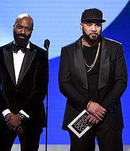 Desus Nice and The Kid Mero, seen here onstage during the 25th Annual Critics' Choice Awards on January 12, 2020 in Santa Monica, California, have gone their separate ways and more light is being shed on what led to their split.
Mandatory Credit:	Kevin Winter/Getty Images
