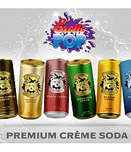 Exotic Pop’s new signature Premium Créme Soda Line