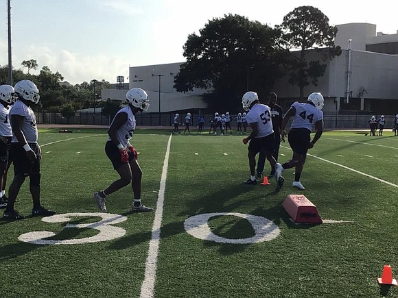 The Texas Southern football team hit the field for its first official day of fall practice on August 5 inside …