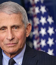 On August 22, Dr. Anthony Fauci announced that he will be leaving government work at the end of the year. Fauci is seen here at the White House in January of 2021.
Mandatory Credit:	Mandel Ngan/AFP via Getty Images