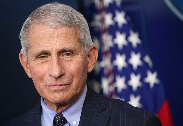 On August 22, Dr. Anthony Fauci announced that he will be leaving government work at the end of the year. Fauci is seen here at the White House in January of 2021.
Mandatory Credit:	Mandel Ngan/AFP via Getty Images