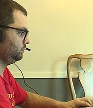 Taylor Witt is hoping for a refund from U.S. Bank or Zelle after he said he fell for a very sophisticated scam.
Mandatory Credit:	KMBC