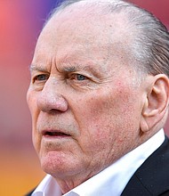 Len Dawson, the legendary Pro Football Hall of Fame quarterback who led the Kansas City Chiefs to their first Super Bowl victory, has died, his family and the Chiefs announced on August 24. He was 87.
Mandatory Credit:	John Sleezer/Kansas City Star/Tribune News Service via Getty Images