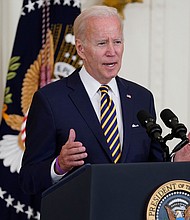 President Joe Biden and his team are set to make an announcement on student loans August 24, which will include a final extension of the federal loan repayment freeze and more relief for low-income borrowers.
Mandatory Credit:	Evan Vucci/AP
