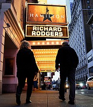 The Door McAllen, a church in South Texas that staged an unauthorized version of "Hamilton," has apologized to the "Hamilton" team and will pay damages, it said in a new statement.
Mandatory Credit:	Carlo Allegri/Reuters