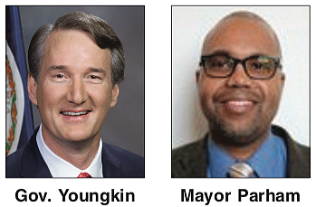 Majority-black Petersburg is getting special treatment from Gov. Glenn A. Youngkin.