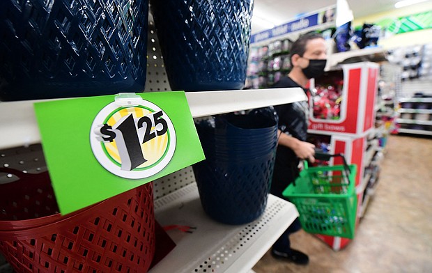 Dollar stores, as their name suggests, offer inexpensive products for bargain-hungry shoppers. But even Dollar General and Dollar Tree, which have thrived this year as rampant inflation has helped boost sales, are starting to feel the pinch of a slowing economy.
Mandatory Credit:	Frederic J. Brown/AFP/Getty Images