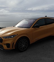 Just weeks after announcing it was raising the price of the Ford F-150 Lightning electric pickup, Ford announced it is similarly boosting prices for its other popular electric vehicle, the Mustang Mach-E.
Mandatory Credit:	Gabe Ramirez, CNN