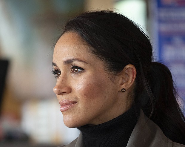 Meghan, Duchess of Sussex, and Mariah Carey discussed the tribulations of navigating biracial or mixed racial identity.
Mandatory Credit:	Ian Vogler/Pool/Getty Images