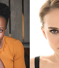 Natalie Portman and Lupita Nyong'o