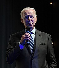 President Joe Biden is set to travel to Pennsylvania on August 30 to speak about his plan to bolster police forces across the nation and reduce gun crime, which includes hiring and training 100,000 police officers over the next five years.
Mandatory Credit: Olivier Douliery/AFP/Getty Images