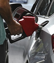 Even though gas prices have come down in recent weeks, there is still a chance that the bumpy ride could get worse.
Mandatory Credit: Anthony Behar/Sipa/AP