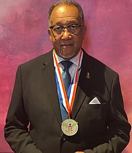 National Newspaper Publishers Association (NNPA) President and CEO Dr. Benjamin F. Chavis Jr. has received the President Joseph R. Biden Jr. Lifetime Achievement Award for Community S