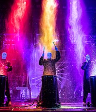 Blue Man New Group Tour/photo by Evan Zimmerman