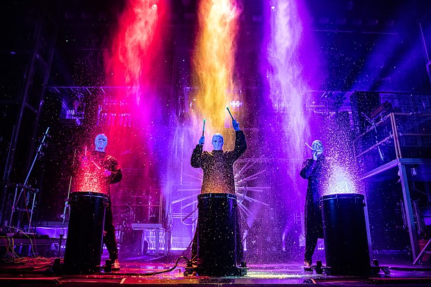 Blue Man New Group Tour/photo by Evan Zimmerman