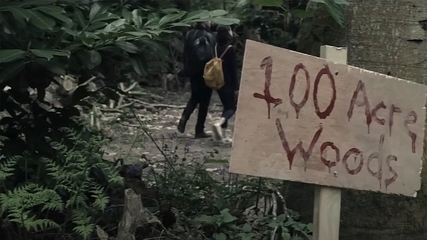 A scene from "Winnie the Pooh: Blood and Honey."
Mandatory Credit: Jagged Edge Productions