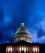 On September 1, the House Oversight Committee announced it had reached a deal with former President Donald Trump to end litigation over Trump's financial records. The Capitol building is seen here on August 6.
Mandatory Credit:	Stefani Reynolds/AFP/Getty Images