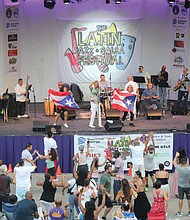 Hundreds attend the 15th Annual Latin Jazz & Salsa Festival at Dogwood Dell on Saturday, Aug. 27, closing out the amphitheater’s summer 2022 events.