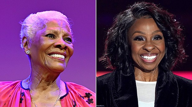 The internet had a field day after former tennis pro Mary Carillo identified Dionne Warwick, who was sitting in the stands at the US Open, as Gladys Knight. Dionne Warwick, left, and Gladys Knight are seen here in a split image.
Mandatory Credit:	Getty Images