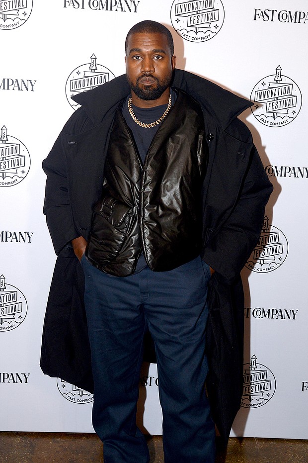 Kanye West, pictured here in 2019, returned to Instagram and had some things to say about his family.
Mandatory Credit:	Brad Barket/Getty Images North America/Getty Images for Fast Company