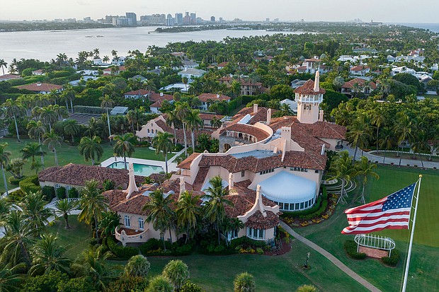 On September 2, US District Judge Aileen Cannon released a detailed inventory from the Mar-a-Lago search that the Justice Department previously filed under seal in court. Mar-a-Lago is pictured here on August 10.
Mandatory Credit:	Steve Helber/AP