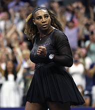 After her second-round win over Anett Kontaveit, Serena Williams, pictured here at the US Open on August 31, summed up her surprise performances better than perhaps anybody else could.
Mandatory Credit:	Matthew Stockman/Getty Images North America/Getty Images