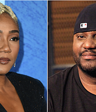 Tiffany Haddish and Aries Spears