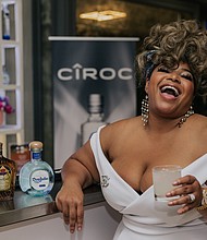 Ashley Ann at Accelerate 180 All-White Party Presented By DIAGEO and its brands, CÎROC, Crown Royal, and Tequila Don Julio