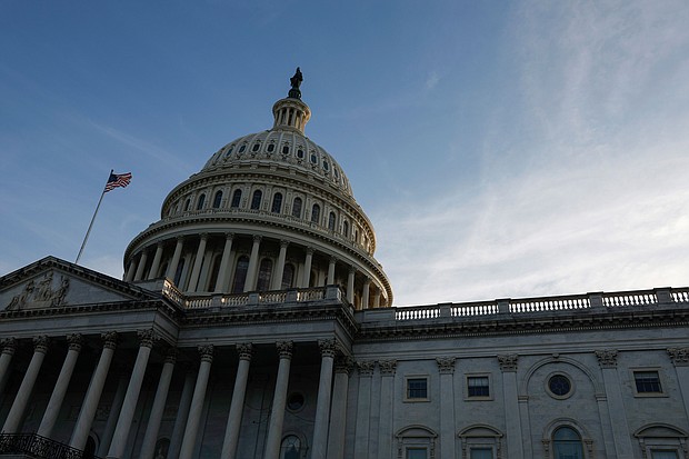 The two-month sprint to the midterm elections is set to take place on political terrain that is much less settled than Republicans had hoped it would be. The Capitol Dome is seen here on June 21 in Washington, DC.
Mandatory Credit:	Anna Moneymaker/Getty Images