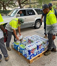 City of Houston Water Donation Drive for Jackson, Mississippi